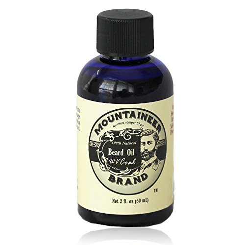 Beard Oil by Mountaineer Brand: WV Coal, 2 oz bottle