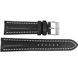 NEW BREITLING 22 20 BLACK LEATHER STRAP