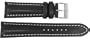 NEW BREITLING 22/20 BLACK LEATHER STRAP