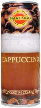 Marengo Finest Premium Coffee Drink 8 Fl Ounce Cans Marengo Cappuccino (Pack of 8)