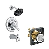 Delta Delta KTSDLE-T17478-CH Leland Tub/Shower Kit Pressure-Balance Dual-Function Cartridge, Chrome 