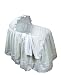 White Pique Bassinet Cover Set