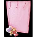 NEW PINK CANVAS SINGLE WARDROBE GIRLS BEDROOM STUDENT