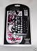 Designer Faceplate & Holster for Ti-84 Plus SE - Pink Skull