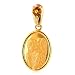 14K Yellow Gold Angel Citrine Birthstone November Cameo Pendant
