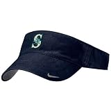 Seattle Mariners Hats : Nike Seattle Mariners Ladies Navy Blue Classic Visor