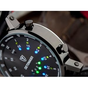 Detomaso G-30730-BK - Orologio da uomo