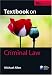 Textbook on Criminal Law