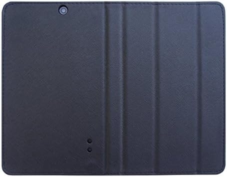 Insignia Flex 7-Inch Tablet (NS-15AT07) Custom Fit Portfolio Leather Case Cover with Built In Stand- Black