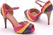 EyeCatchShoes - Women's Vegas Platform Peeptoe Shoes