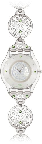 Swatch SFK306G Damen Armbanduhr Skin Precious Jade Preisvergleich
