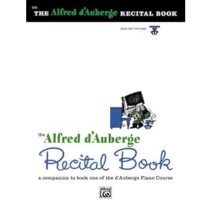 Alfred d'Auberge Piano Course Recital Book by