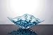 Aqua Decorative HandBlown Plate made of Colored Glass