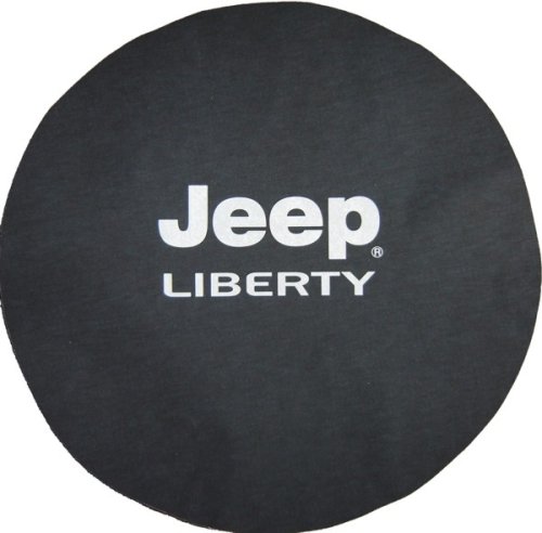 Jeep® Liberty Logo Black Denim Tire Cover