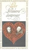 Le Liaisons Dangereuses (Garnier-Flammarion)