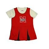 Nebraska Cornhuskers NCAA Toddler Red Cheerleader Dress size 3T