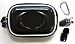 Black Camera Hard Case for 3.5 inch Sony Cyber-shot DSC-H70, DSC-S600 + An Ekatomi Hook.