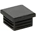 Kapsto 260 Q 3434 1.5 - 2 Polyethylene Square Plug, Black, 34 mm (Pack of 100)