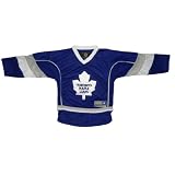 Boys NHL Toronto Maple Leafs Hockey Jersey / Sweater with Embroidered Logo - Blue & White (Size: L/XL )