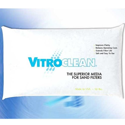 Adolph Kiefer & Associates Vitro-Glass Filter Sand 50 Lbs