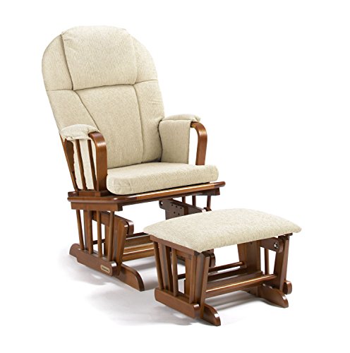shermag alexis glider rocker and ottoman combo