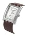 Geneva Platinum Men's Rectangle Face Watch