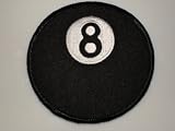 8 Ball Embroidered Patch