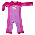 Bright Bots UPF50+ Australian Girls Mauve/Pink Sunsuit Long Leg/Sleeve All in One 3-6 months