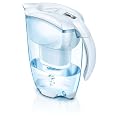 Brita - Jarra 1000814, Elemaris Cool Meter. Nuevo Indicador De Cambio De Filtro Inteligente, Preciso Y Eficaz Con 3 Medidas,Tiempo-Dureza-Volumen, 2,4L Total, 1.4L Agua Filtrada. Blanco