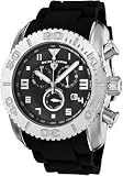 Men's Commander Chronograph Black Dial Black Silicone