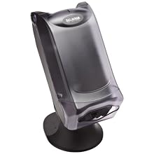 San Jamar H5005S Venue Fullfold Control Napkin Dispenser with Stand, 500 Capacity, 8" Width x 17-1/2" Height x 13" Depth, Clear