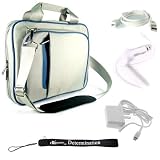 Amazon Kindle DX Nylon Cover Case (Fits 9.7" Display) + includes a 4-inch eBigvalue (TM) Determination Hand Strap + Includes a 3 in 1 Combo Home & Car Charger with USB Data Sync Cable (Accessory Pack is Also Compatible with New Kindle DX Wireless Reading Device 9.7" Display)