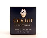 Season Black Capelin Caviar from Iceland, 3.5-Ounce Glass Jars (Pack of 4) by Season Lowest Price