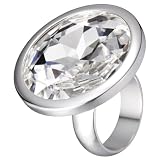 Rainbow True Ring, crystal/silver-plated