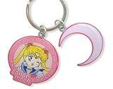Sailor Moon Sailormoon and Crescent Moon Symbol Metal Keychain by Great Eastern