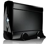 Envizage Black External 1000GB 1TB Hard Drive With USB2.0 & E-SATA II Aluminium Casing