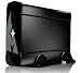 Envizage Black External 500GB Hard Drive With USB2.0 & E-SATA II Aluminium Casing