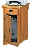 Crftsmn Cpu Cabinet/printer St 1-door/1-drwr Light Oak