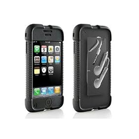 DLO Jam Jacket with Cable Management for iPhone 1G (Black)