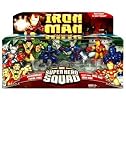 Marvel Super Hero Squad 3quot Figures Dreadknight Zhang Tong Stealth Armor Iron Man amp Iron Man