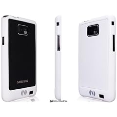 Samsung Galaxy S 2 II i9100 Novoskins UmiX Ultra Thin Bumper Hard Back Case Wei� und Wei� (White)