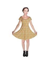 Polyester/Spandex Feathers Stretchy Cap Sleeves General Print  Dress