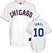 Ron Santo White Majestic Cooperstown Throwback Chicago Cubs Jersey