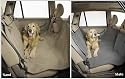 Reversible DLX Pet Travel Hammock-Sand