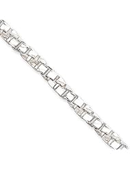 4.6mm, Sterling Silver, Twisted Box Chain, 24 inch