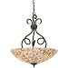 Quoizel Three-Light Malaga Monterey Mosaic Pendant