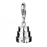 Hot Diamonds Icing on the Cake Charm, Sterling Silver
