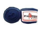 Boxing/MMA Handwraps 180" Mexican Style Elastic 1 Pair BLUE