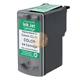 Remanufactured Color Ink Cartridge for Canon CL 51 41VLpZEgFOL. SL160 Remanufactured Color Ink Cartridge for Canon CL 51