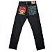 RMC Martin Ksohoh Tsunami Wave/Painted Logo denim jeans REDM1715